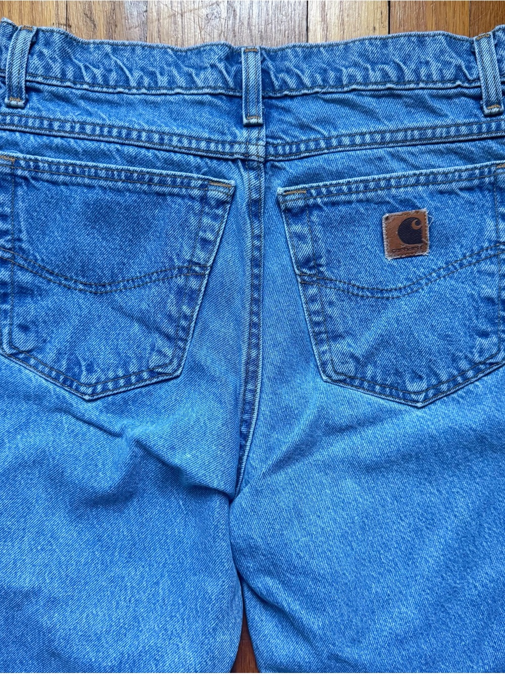 Vintage Carhartt Traditional Fit 5-pocket Denim Blue Jeans